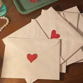 💌 amplop, hati, surat cinta, korespondensi, romansa, pos, kartu ucapan telegram sticker