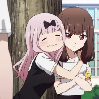 💈 anime, kawaii, manga, cute, crying, friends telegram sticker