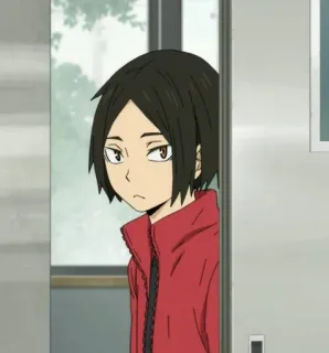 😕 Kozume Kenma Haikyuu!! Anime, Haikyuu, Kozume Kenma, Kenma, Charakter telegram sticker