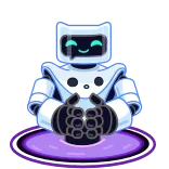 🇮🇳 robot, ai, chatbot, technology, cute telegram sticker