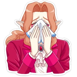 😭 crying, sad, anime, manga, character, tears telegram sticker