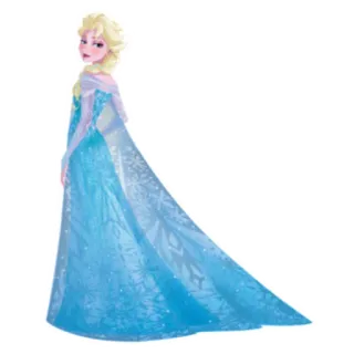 👗 Elsa Frozen Elsa, Frozen, Disney, princess, ice, magic, cartoon telegram sticker