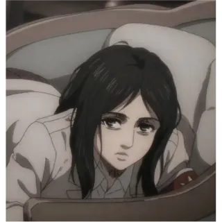 ⚡ Pieck Finger Attack on Titan Pieck Finger, Attack on Titan, Anime, Karakter telegram sticker