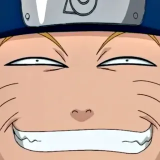😈 Naruto naruto, anime, manga, funny face, cartoon, character telegram sticker