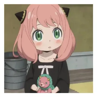 😄 Anya Forger Spy x Family Anime, Spy x Family, Anya Forger, Dibujos animados, Chica, Linda, Personaje whatsapp sticker