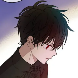 🐈‍⬛️ アニメ, 漫画, キャラクター, イラスト, 男の子, アート, ポートレート telegram sticker
