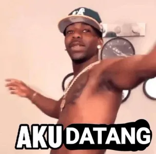 😎 AKU DATANG telegram sticker