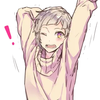 ❗️ Anime, Manga, Charakter, Illustration telegram sticker