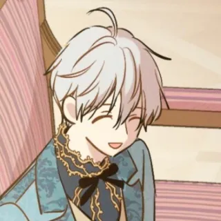 😀 Anime, Cartoon, lächelnd, Porträt, männlich whatsapp sticker