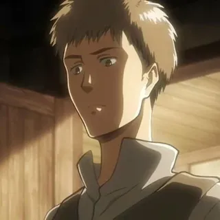 🥺 Marco Bott Attack on Titan Anime, Personaje, Retrato, Ataque a los Titanes, Marco Bott telegram sticker