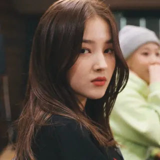 🐣 Nancy kpop, ídolo, cantante, mujer, retrato, celebridad telegram sticker