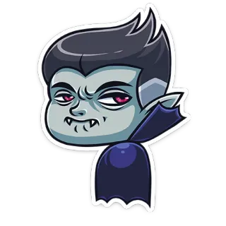 Граф Дракула  @TgSticker telegram stickers