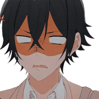😤 Anime, Wütend, Frustriert, Ausdruck, Gesicht, Cartoon, Sticker telegram sticker