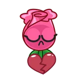 Розочка | @Premium_Emojis_Telegram whatsapp stickers