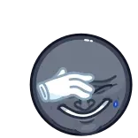 Stealth Moon whatsapp stickers