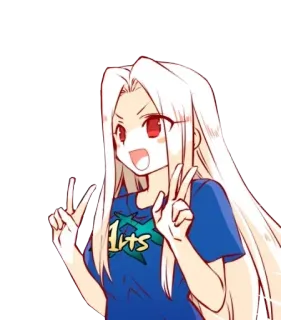 ✌️ 1lits Anime, Manga, Karakter, Kartun, Fanart telegram sticker
