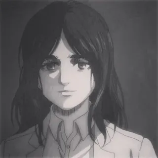 ❤️ Pieck Finger Attack on Titan アニメ, キャラクター, 進撃の巨人, ピーク・フィンガー telegram sticker