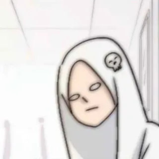🍒 anime, cartoon, figure, hood telegram sticker