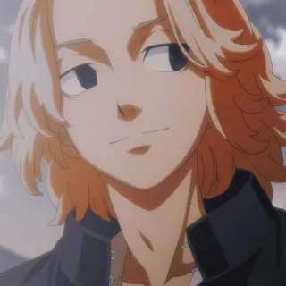😏 Mikey Tokyo Revengers Animé, Manga, Portrait, Mikey, Tokyo Revengers, Personnage telegram sticker