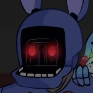 🌟 Bonnie Five Nights at Freddy's Animatronique, Horreur, Jeu vidéo, Bonnie, FNAF whatsapp sticker