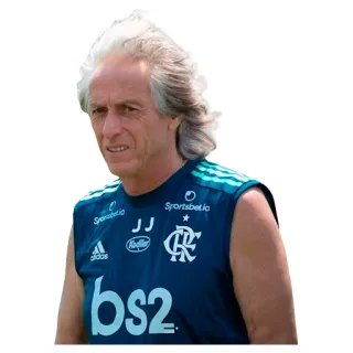 😓 Jorge Jesus JJ Jorge Jesus, Entraîneur de foot, Sports, Entraîneur, Football masculin, Équipe de foot telegram sticker