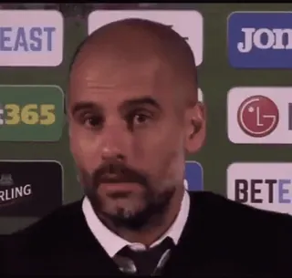 😙 Pep Guardiola Entraîneur de foot, Football américain, Football, Sport whatsapp sticker
