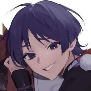 🥴 Scaramouche Genshin Impact Anime, Personagem, Scaramouche, Genshin Impact whatsapp sticker