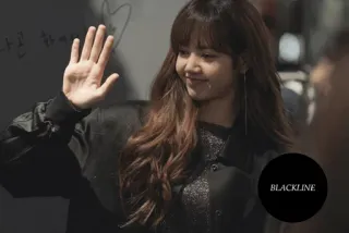 🌱 Lisa BLACKLINE Lisa, Blackpink, Sängerin, Künstlerin, Frau, K-Pop telegram sticker