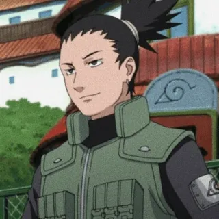 🎼 Shikamaru Nara Naruto Anime, Naruto, Shikamaru, Nara, Ninja whatsapp sticker