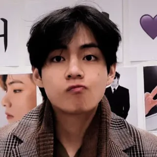 ❲ ⎙ @crmll06 ❳ kim taehyung telegram stickers