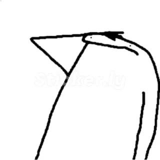 😠 Meme, Zeichnung, Strichmännchen, Lustig, Internet Meme telegram sticker