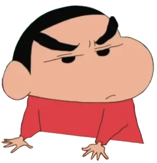 😐 Shin-chan Crayon Shin-chan Dessin animé, Anime, Shin-chan, Personnage, Drôle, Colérique telegram sticker