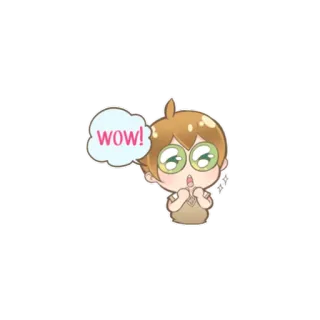 Eggnoid chibi telegram stickers