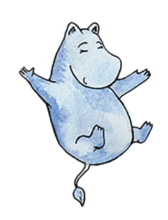 Moomintroll and All whatsapp stickers