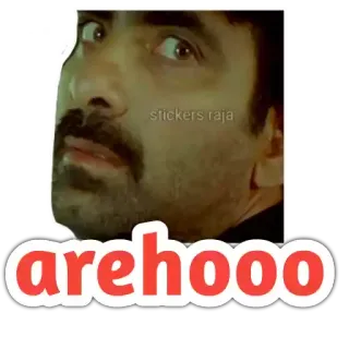 🤪 arehooo whatsapp sticker