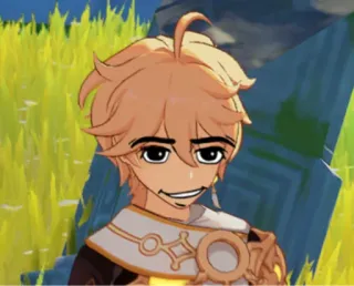 🙂 Aether Genshin Impact Aether, Genshin Impact, Anime, Videogioco, Personaggio telegram sticker