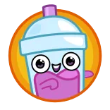 😅 漫画, 飲み物, カップ, かわいい, 可愛い, ステッカー telegram sticker