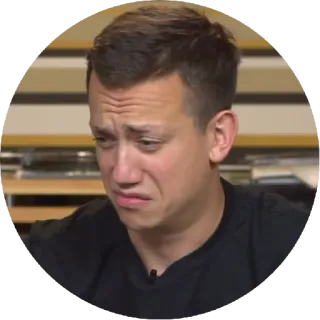 🤔 男人, 哭泣, 悲伤, 情感, 难过, 脸, 肖像 telegram sticker