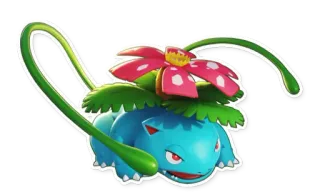 ⚔️ Venusaur Pokémon, Florizarre, Jeu vidéo, Monstre telegram sticker