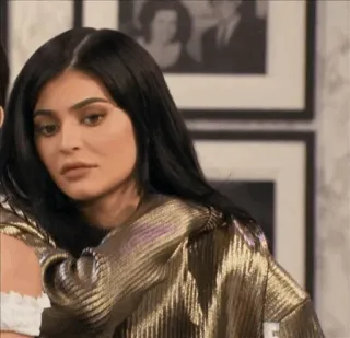 ✨ Kylie Jenner Kylie Jenner, reality tv, celebrità, faccia, espressione telegram sticker