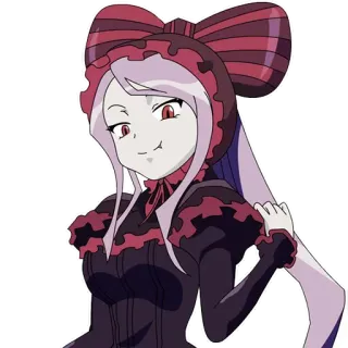 😏 Shalltear Bloodfallen Overlord Anime, Vampiro, Loli, Shalltear Bloodfallen, Overlord, Fofo telegram sticker