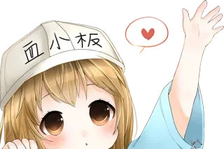 😣 血小板 Anime, Personaggio, Carino, Illustrazione, Piastrina telegram sticker