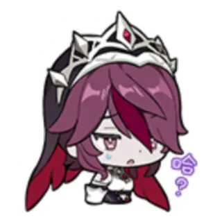 😪 Rosaria Genshin Impact 哈? Anime, Videogame, Rosaria, Genshin Impact telegram sticker