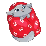 Anfisa Kotex Russia @TgSticker telegram stickers