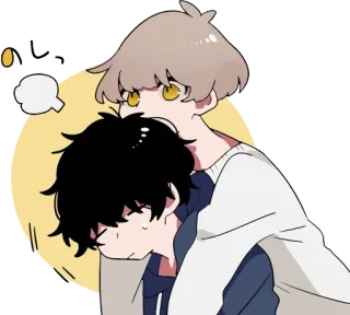 ᐯ.3 @AnimeTor1 ~ Mash and Tempered Boys telegram stickers