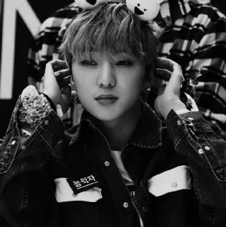 🖤 능력자 persoon, portret, man, kleding, jas, Koreaans, jeugd whatsapp sticker