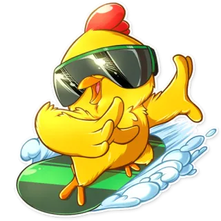 Chicken Chuu telegram stickers