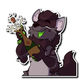 🍾 telegram sticker