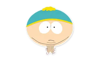 🥚 Eric Cartman South Park cartoon, komedie, grappig, animatie, South Park, Eric Cartman telegram sticker