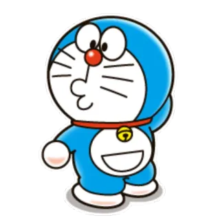 😲 Doraemon 만화, 애니메이션, 고양이, 로봇, 도라에몽, 일본 telegram sticker